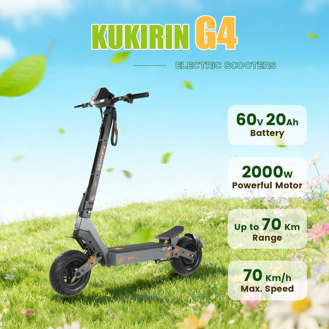 KuKirin G4 Electric Scooter Canada 2026 model | Off-Road