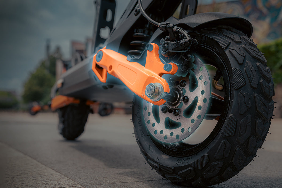 Powerful Four-Arm Shock Absorption