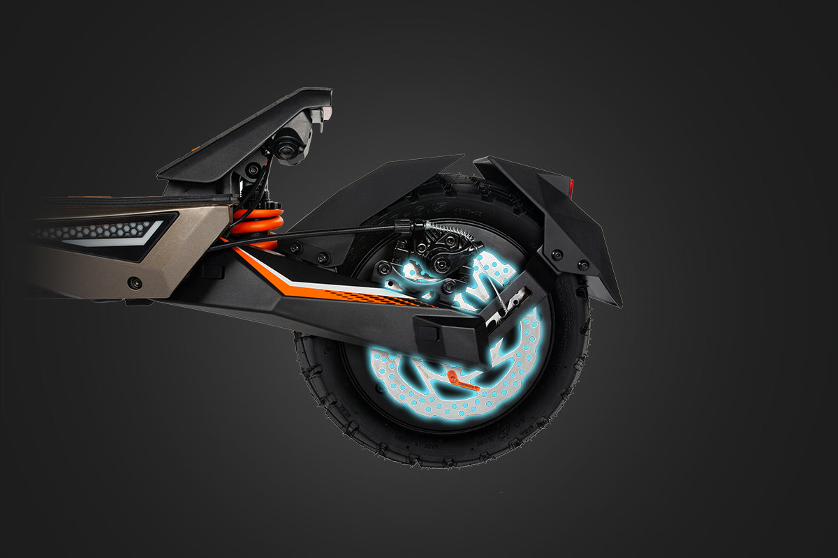 Front & Rear Disc + Electronic Brakes