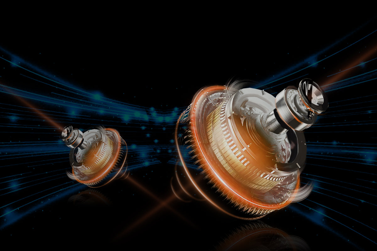 Dual 1200W Motors