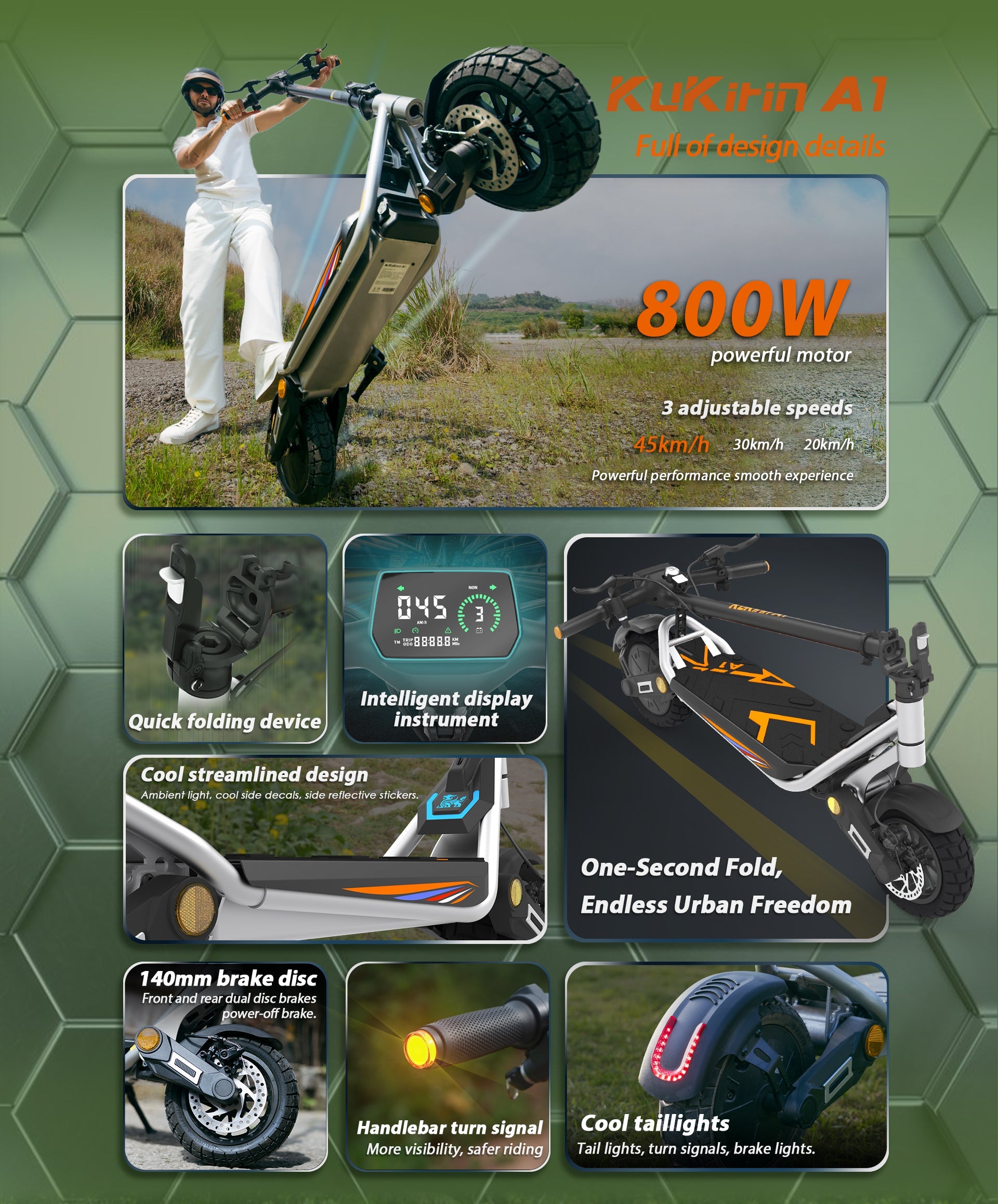 KuKirin A1 Electric Scooter