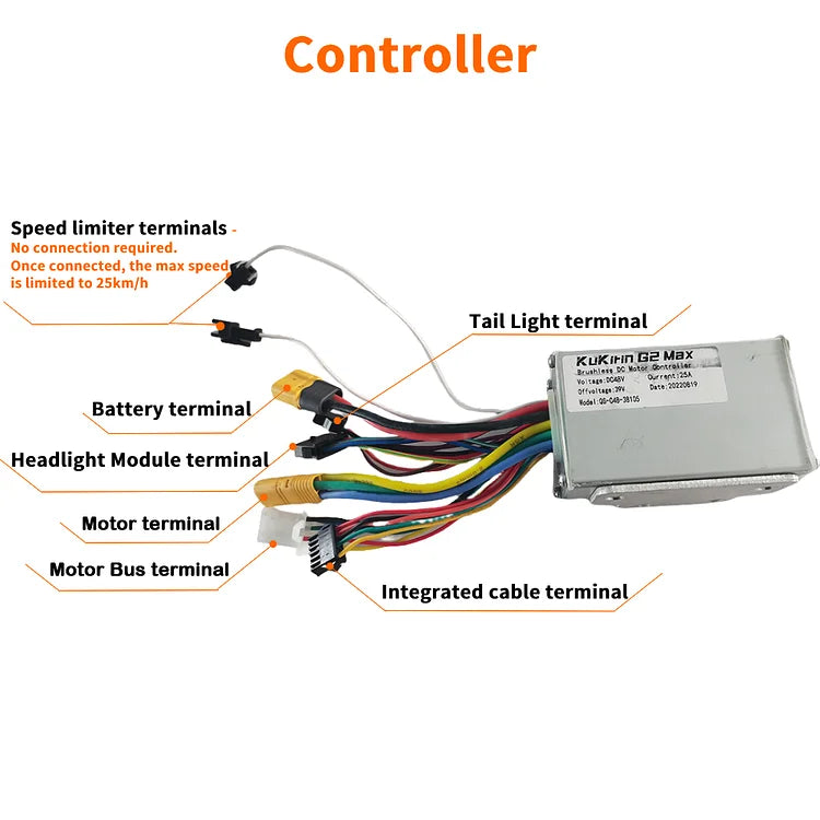 KuKirin G2 Max Electric Scooter Replacement Parts